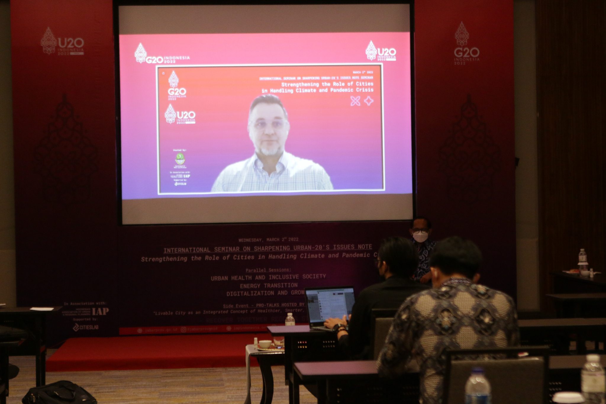 Citieslab Supports lAP and The Government of West Java Province in Hosting the Urban 20’s (U20) International Seminar
