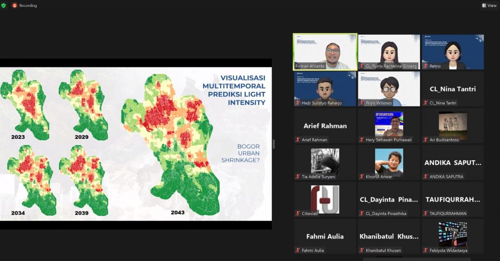 Citiescourse: Memanfaatkan Big Data untuk Perencanaan Kota Seri 1 – Nighttime Light Imagery Analysis