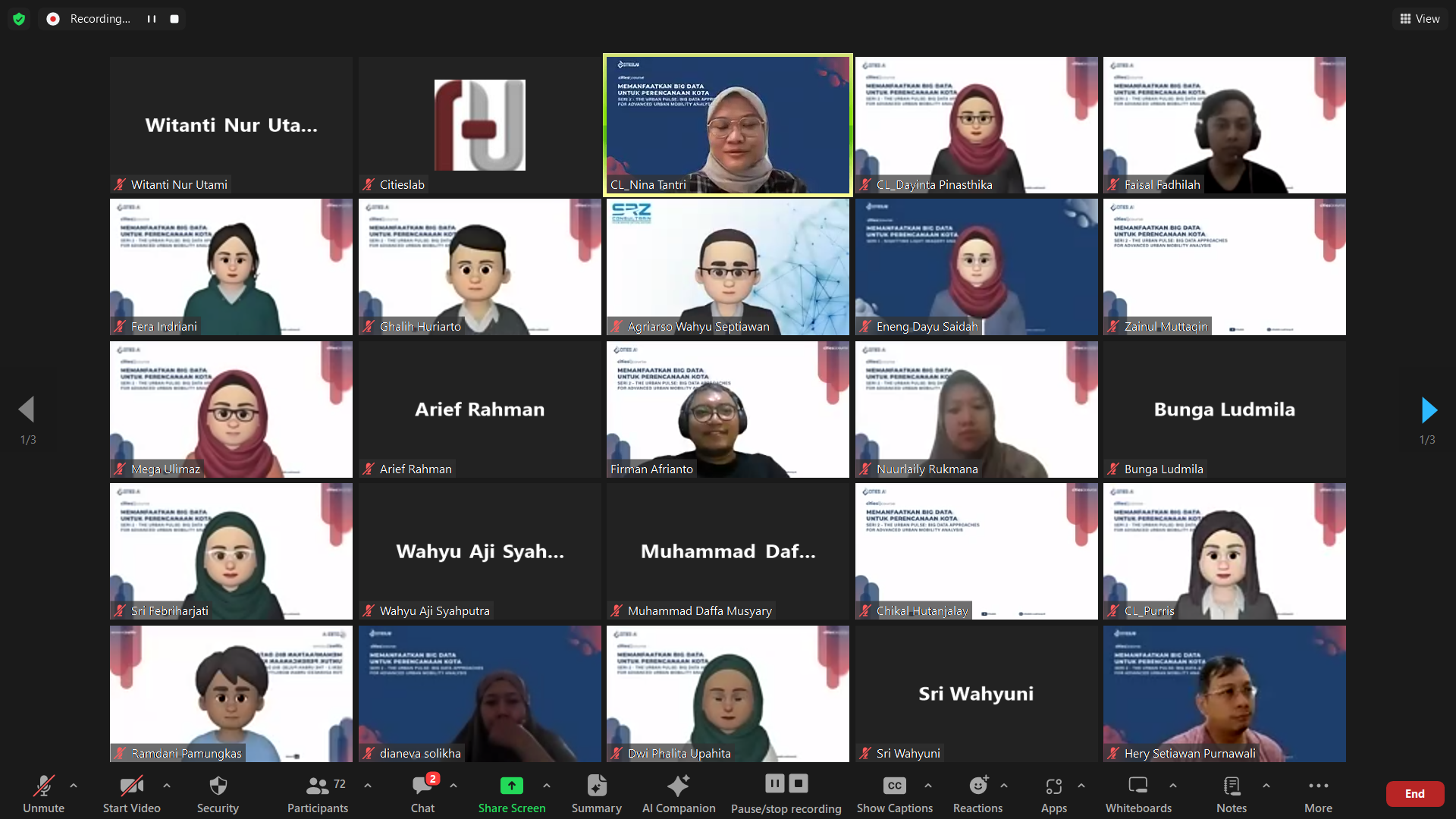 Citiescourse: Memanfaatkan Big Data untuk Perencanaan Kota Seri 2 – The Urban Pulse: Big Data Approaches for Advanced Urban Mobility Analysis