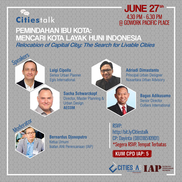 Relocation of Capital City: The Search for Livable Cities