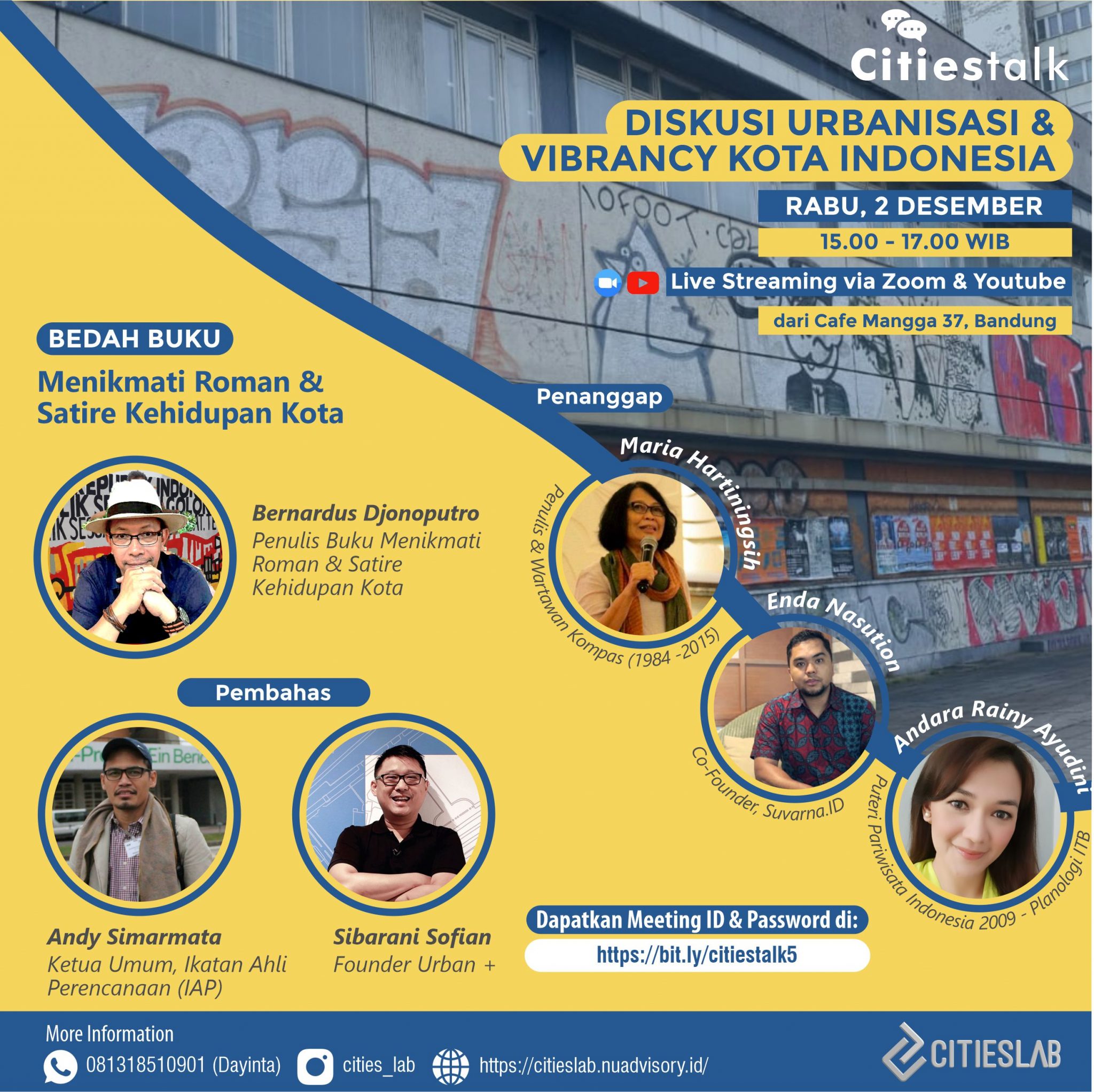 Diskusi Urbanisasi & Vibransi Kota Indonesia