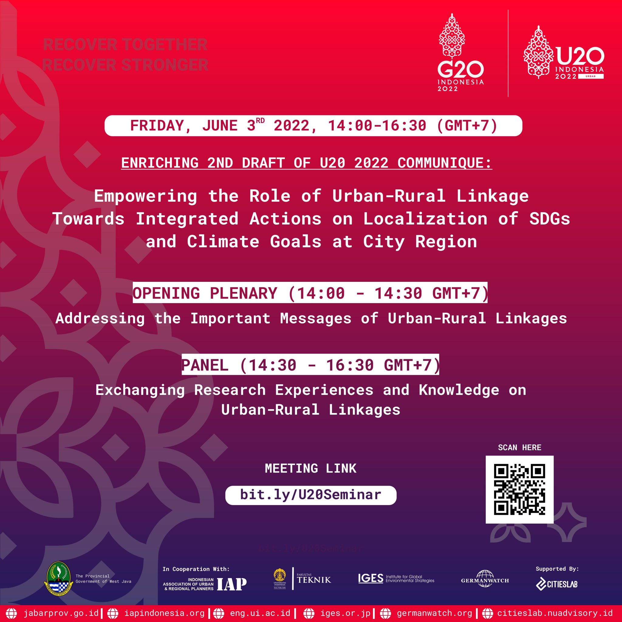 Enriching 2nd Draft of U20 2022 Communique