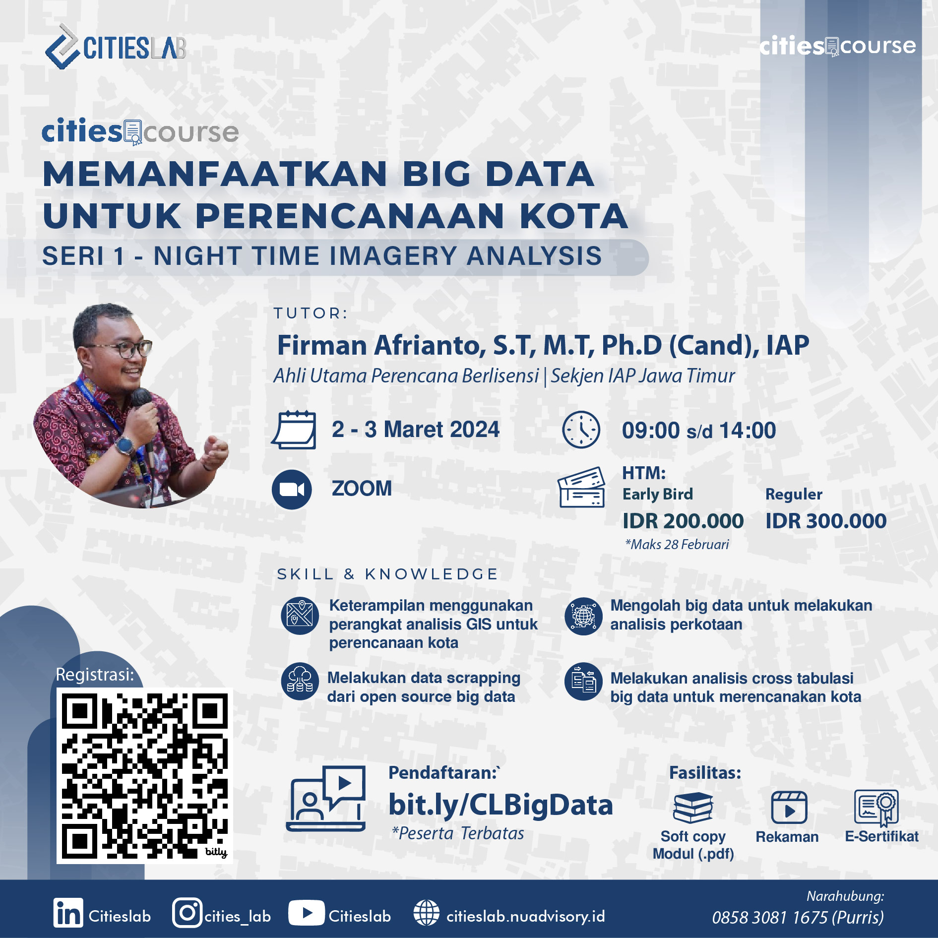 Memanfaatkan Big Data untuk Perencanaan Kota – Seri 1: Nighttime Light Imagery Analysis