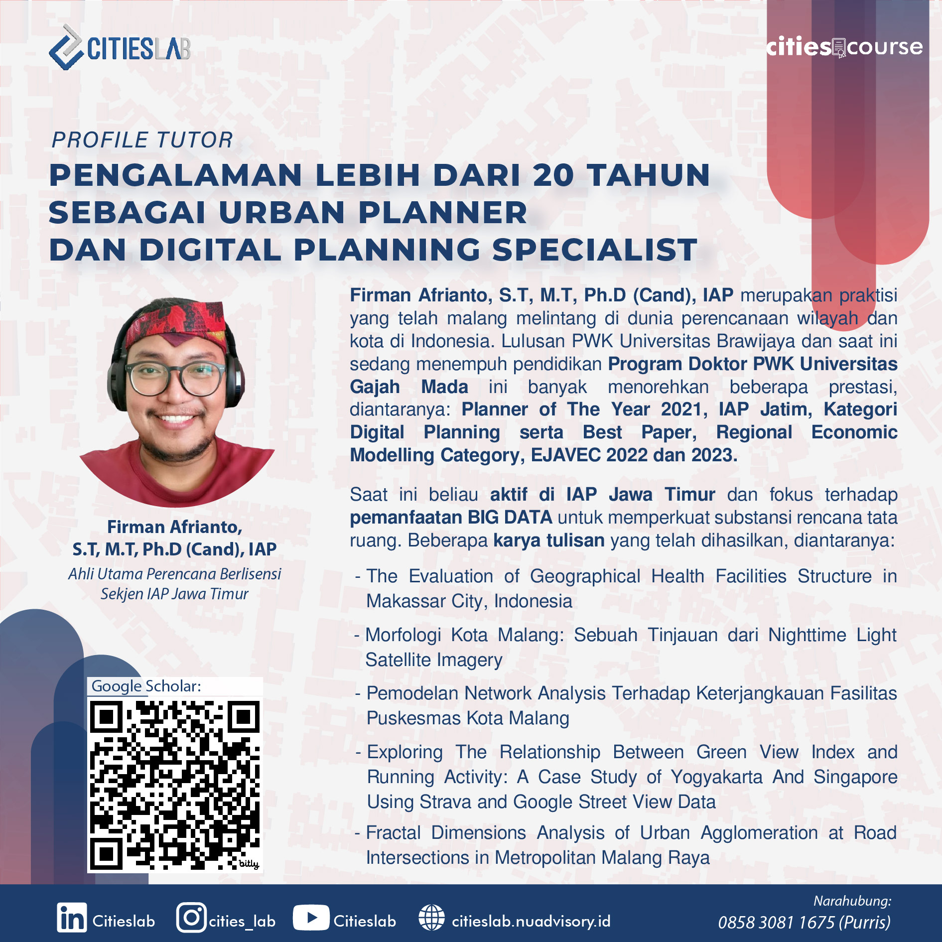 Memanfaatkan Big Data untuk Perencanaan Kota Seri 2 – The Urban Pulse: Big Data Approaches for Advanced Urban Mobility Analysis