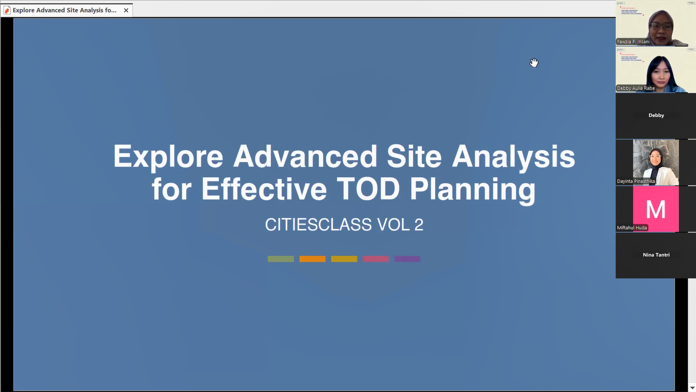Citiesclass Vol 2: Explore Advanced Site Analysis for Effective TOD Planning