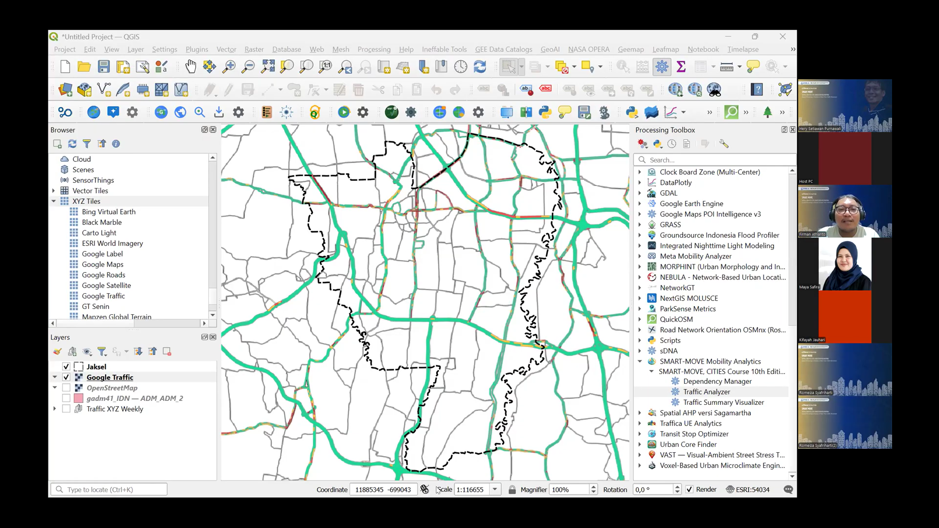 Citiescourse Series 10 - Smart Move: Spatial Analytics for Congestion Risk Mapping