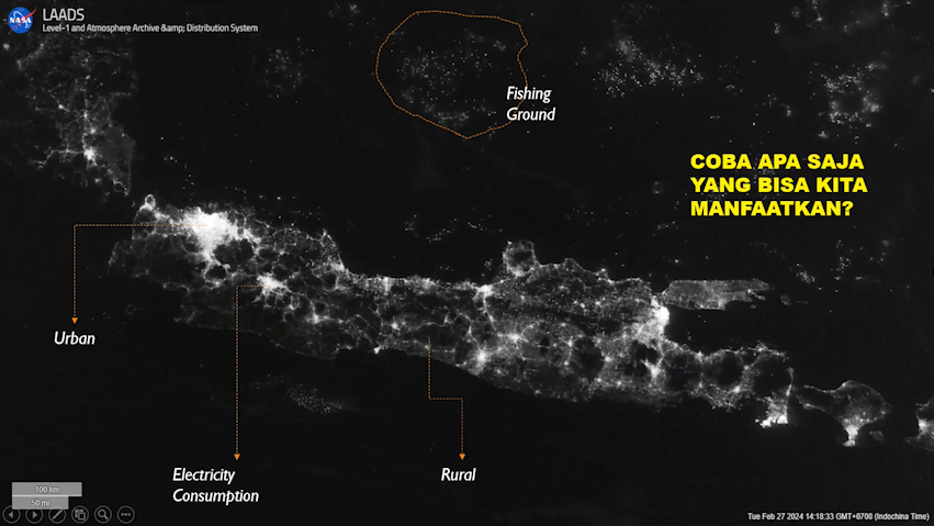 Part 4 - Mengenal Citra Satelit Malam Bagian 2: Melihat Aktivitas Perkotaan melalui Citra Satelit Malam