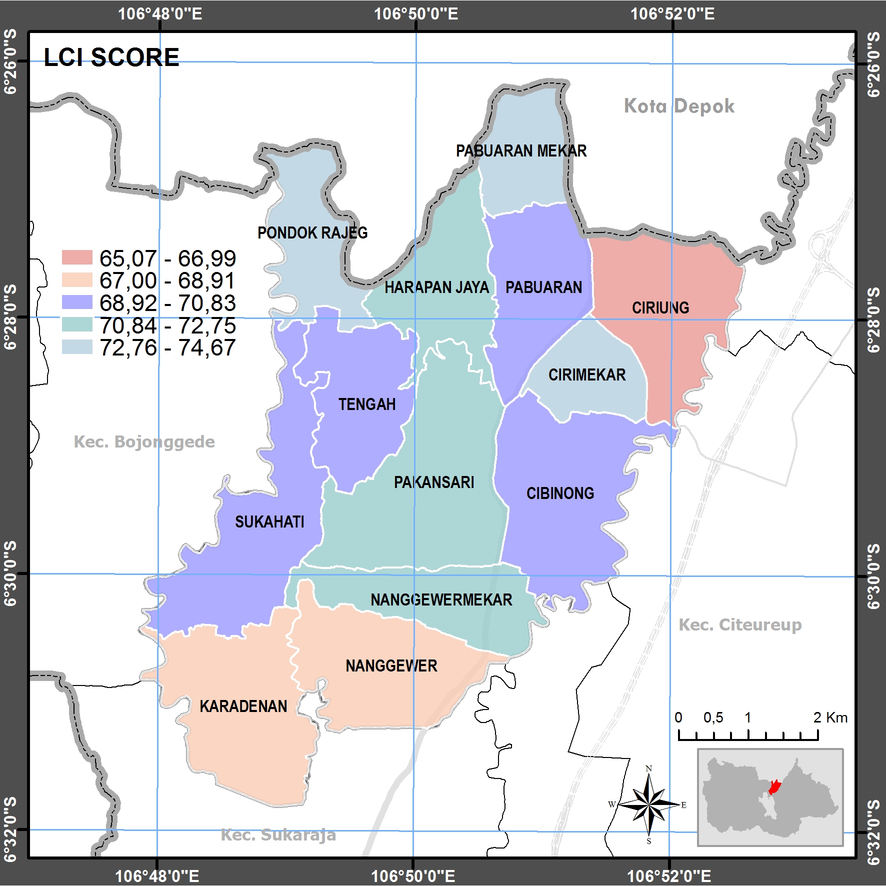 Cibinong Livable City Index 2019