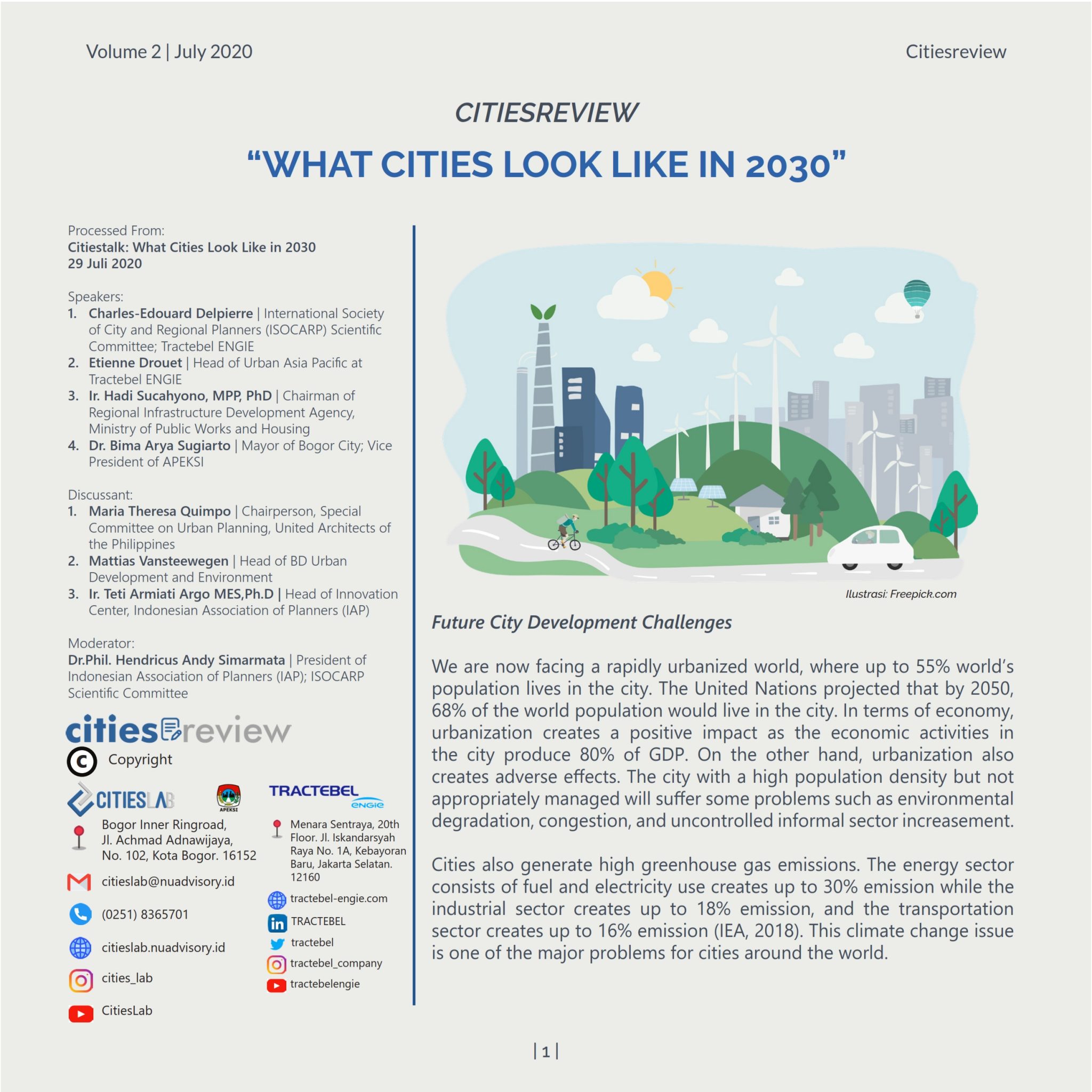 Citiesreview 2: What Cities Look Like in 2030